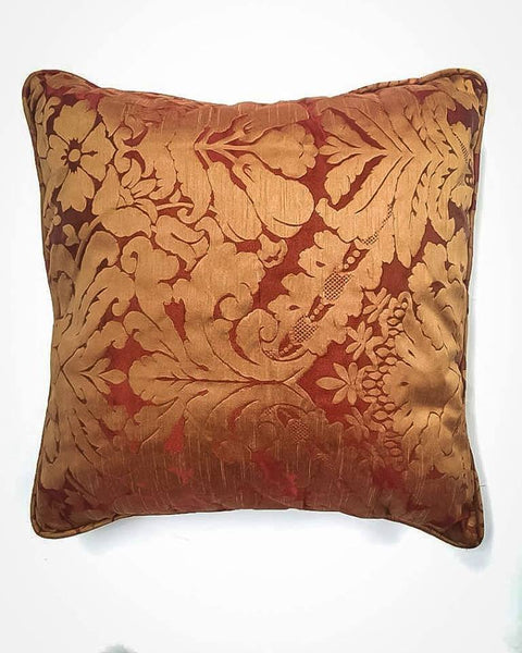 Regal Damask Throw Pillow