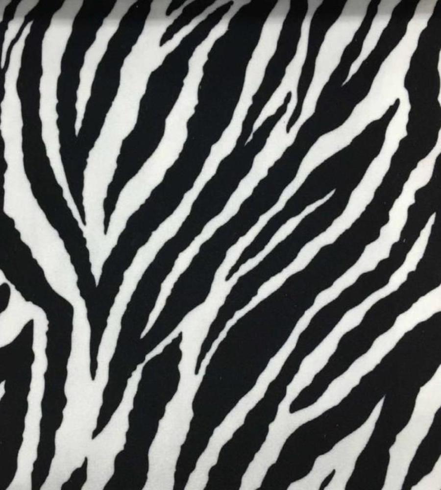 Black and White Zebra Print